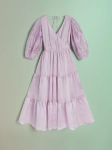 Boho lilac dress