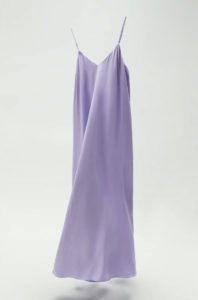 Zara liliac satin