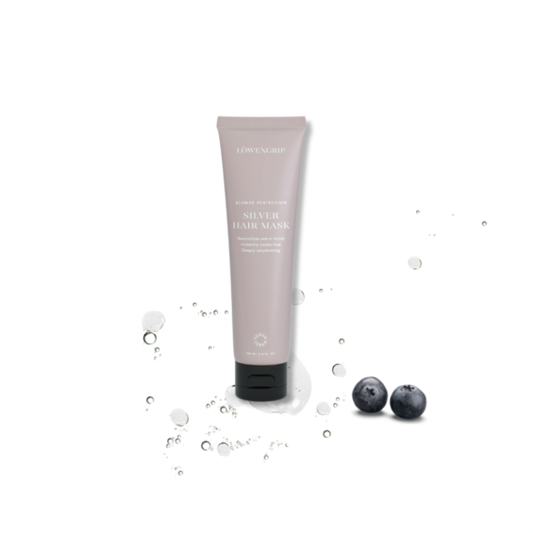 Blonde Perfection Silver Mask