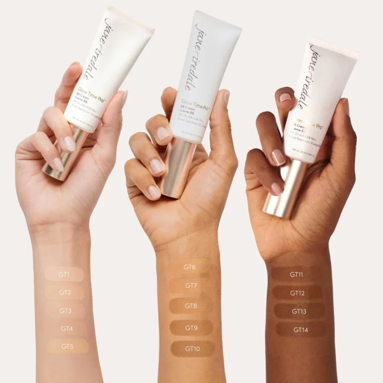 Glow Time Pro BB Cream Shades swatch