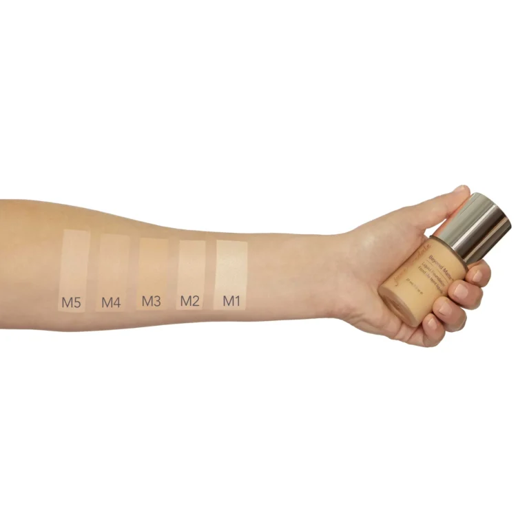 BeyondMatte liquid foundation swatches