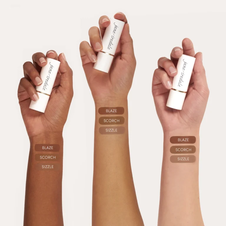 jane iredale Glow Time stick Bronzer Swatches