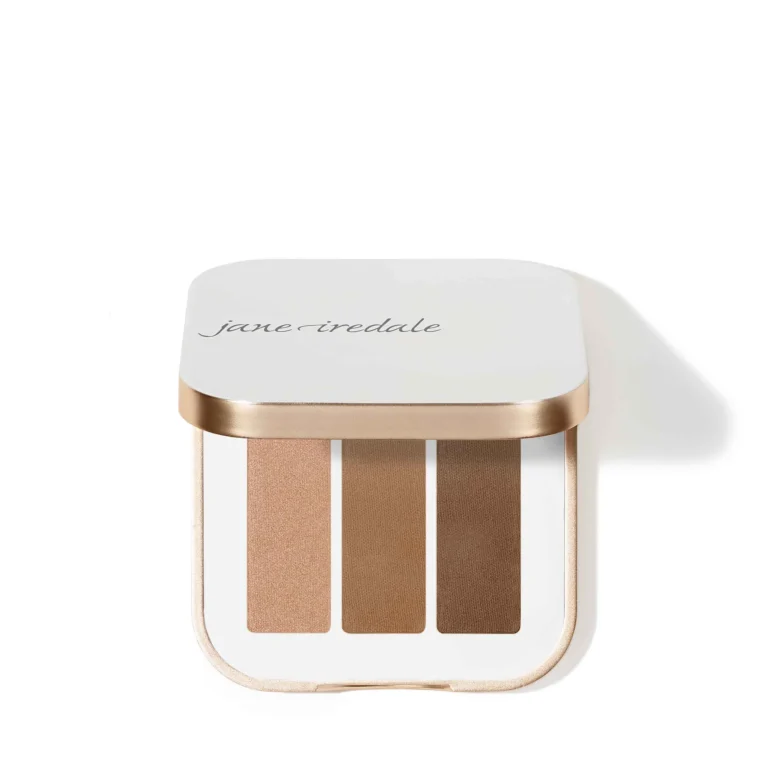 jane iredale PurePressed eye shadow trio Triple Cognac