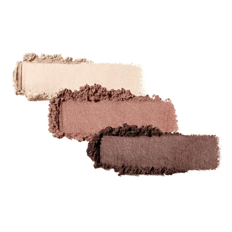 jane iredale PurePressed eye shadow trio Pink Quartz Swatch