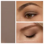 Jane iredale ColorLuxe eye shadow stick Dove Grey eyes