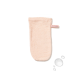 Knitted microfiber cloth that gently removes makeup and cleanses skin using only water.